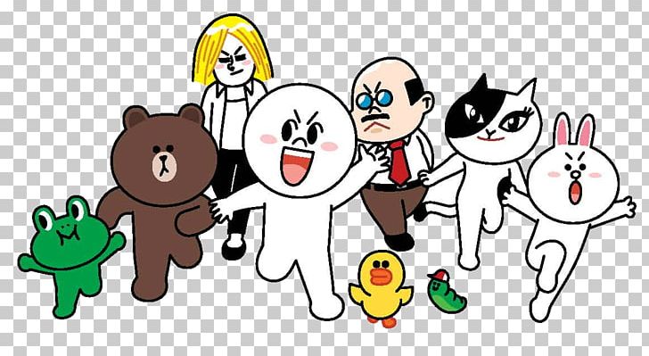 Line Friends Character Cartoon Desktop PNG, Clipart, Animation, Area, Art, Cartoon, Character Free PNG Download