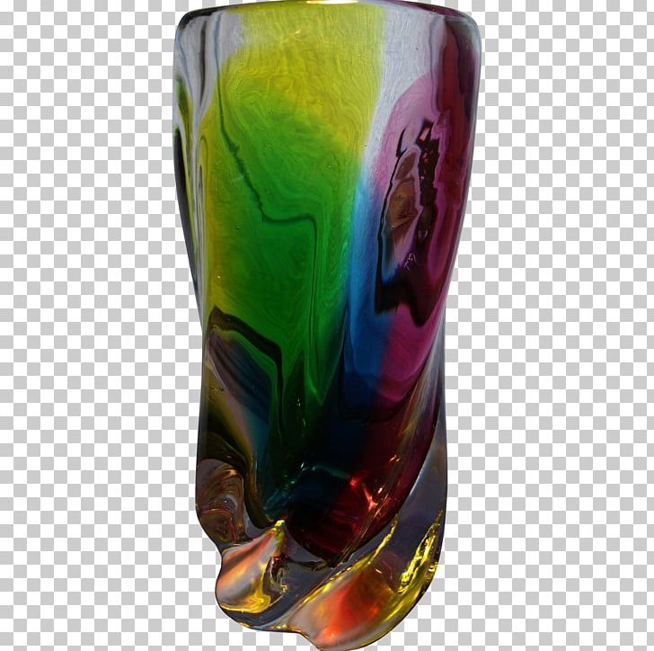 Vase Glass Art Rainbow Decorative Arts PNG, Clipart, Art, Art Glass, Artifact, Color, Cranberry Free PNG Download