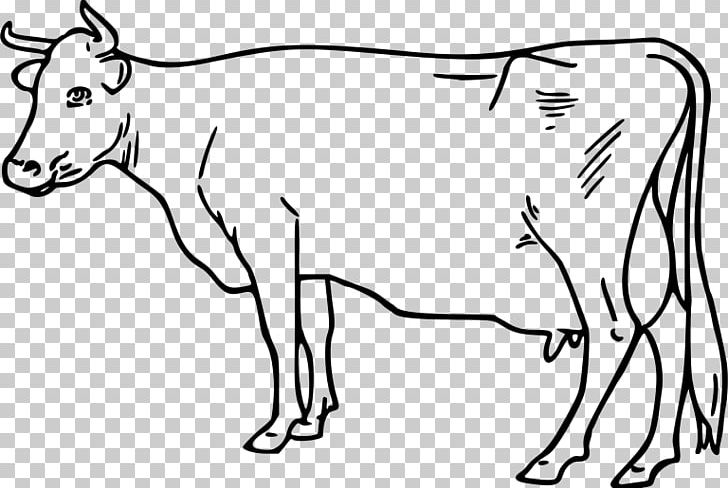 Ayrshire Cattle White Park Cattle Ox Goat PNG, Clipart, Animals, Artwork, Black And White, Cattle, Cattle Like Mammal Free PNG Download