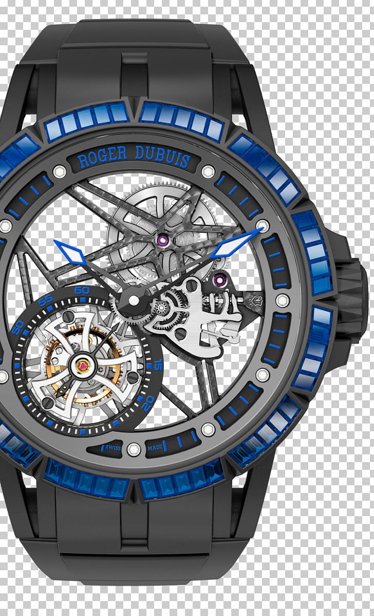 Roger Dubuis Tourbillon Skeleton Watch Watchmaker PNG, Clipart, Brand, Ecodrive, Greubel Forsey, Mechanical Watch, Metal Free PNG Download