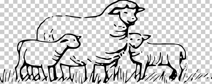 Black Sheep Cattle PNG, Clipart, Animals, Art, Black, Carnivoran, Cartoon Free PNG Download