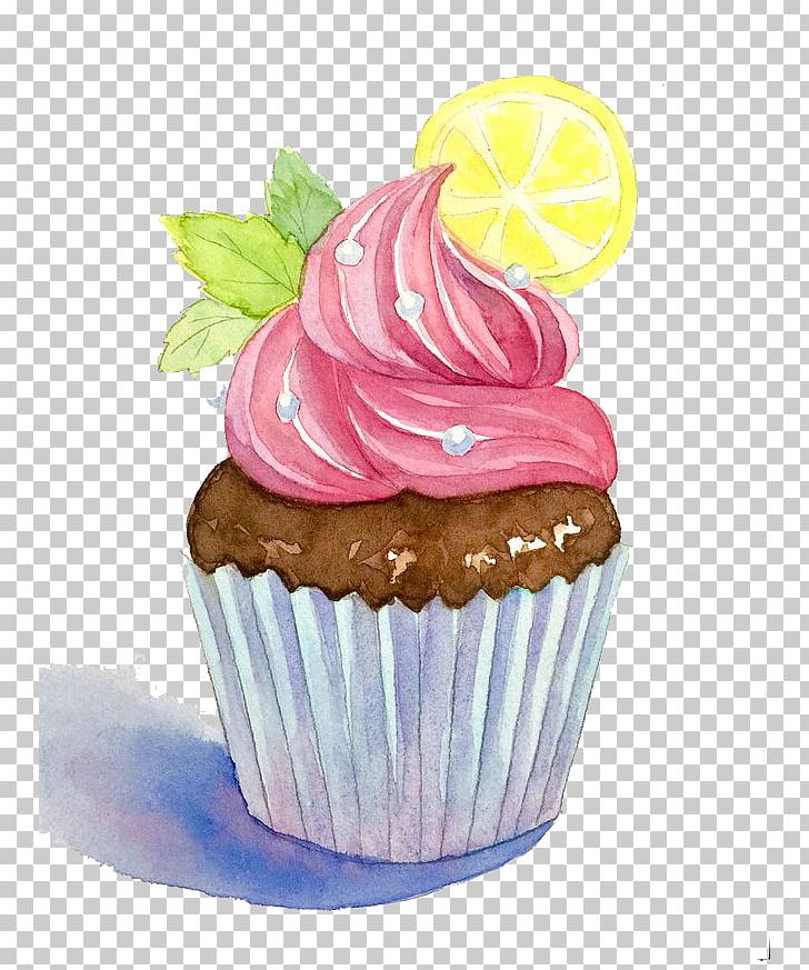 Ice Cream Watercolor: Flowers PNG, Clipart, Baking Cup, Buttercream, Cake, Cartoon, Color Free PNG Download