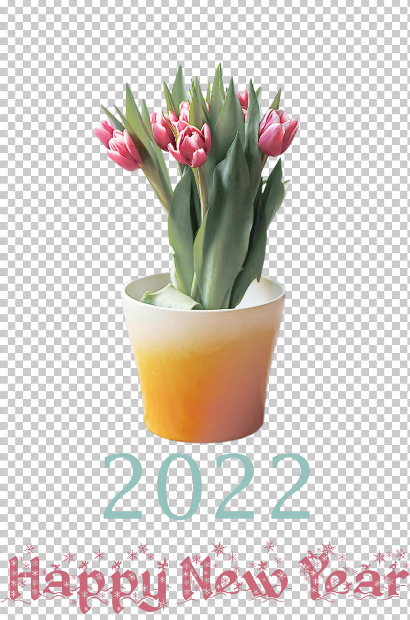 2022 Happy New Year 2022 New Year 2022 PNG, Clipart, Biology, Cut Flowers, Flower, Flowerpot, Plant Free PNG Download