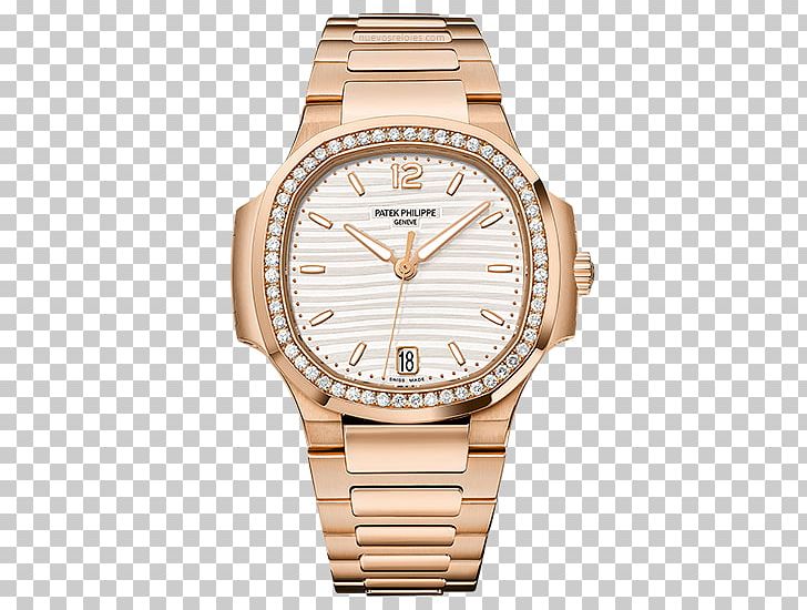 Patek Philippe & Co. Automatic Watch Swiss Made Movement PNG, Clipart, Accessories, Automatic Watch, Beige, Bracelet, Brown Free PNG Download