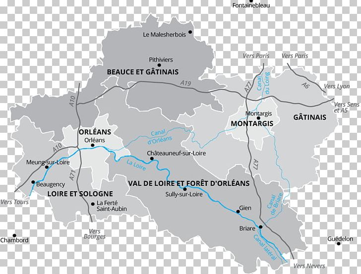 Tourisme Dans Le Loiret Sologne Gâtinais Map PNG, Clipart,  Free PNG Download