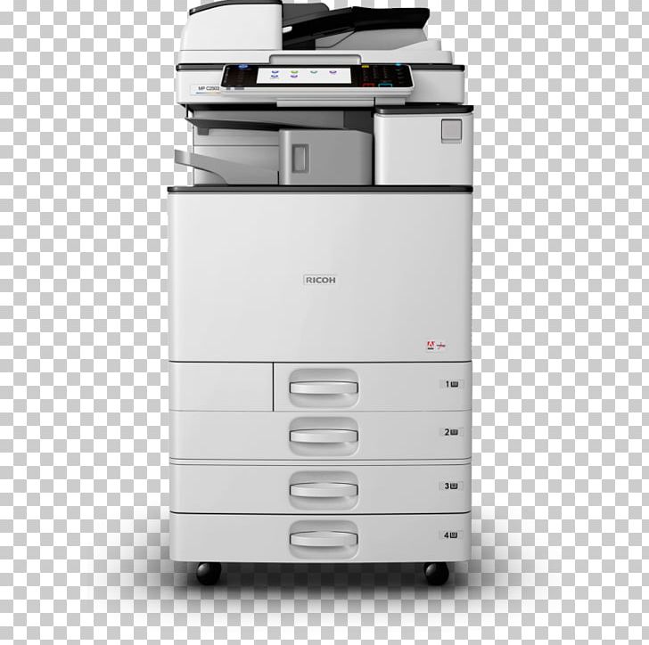 Photocopier Ricoh Multi-function Printer Machine PNG, Clipart, Angle, Canon, Chest Of Drawers, Color, Digital Data Free PNG Download