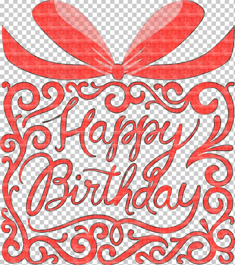 Birthday Calligraphy Happy Birthday Calligraphy PNG, Clipart, Birthday Calligraphy, Happy Birthday Calligraphy, Plant, Red, Text Free PNG Download