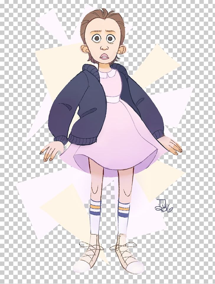 Eleven Stranger Things Fan Art PNG, Clipart, Abdomen, Arm, Cartoon, Character, Child Free PNG Download