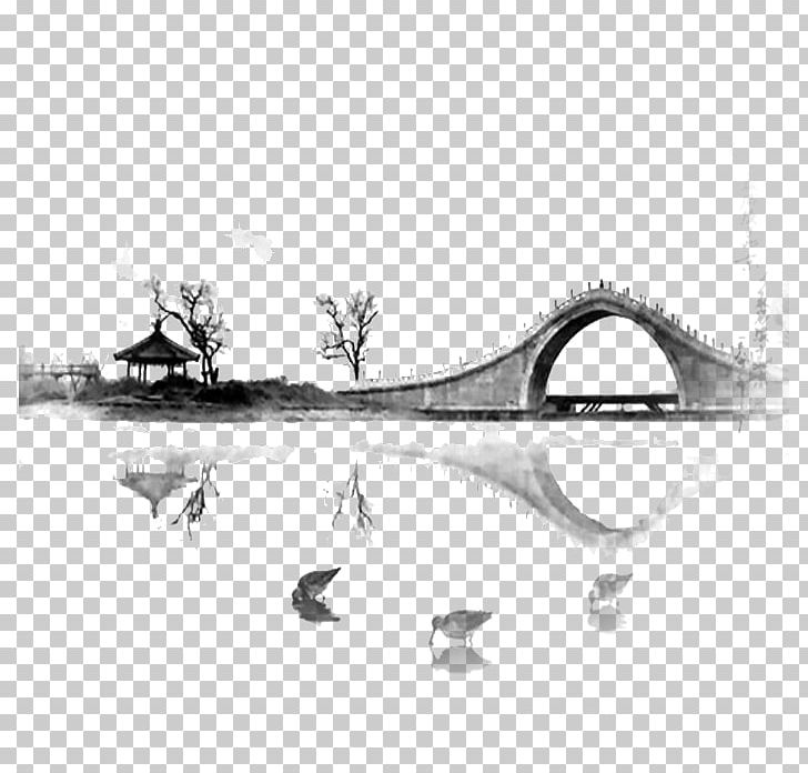 China Visual Arts Photographer Photography PNG, Clipart, Black, Bridge, Bridges, Cartoon, Chinese Painting Free PNG Download