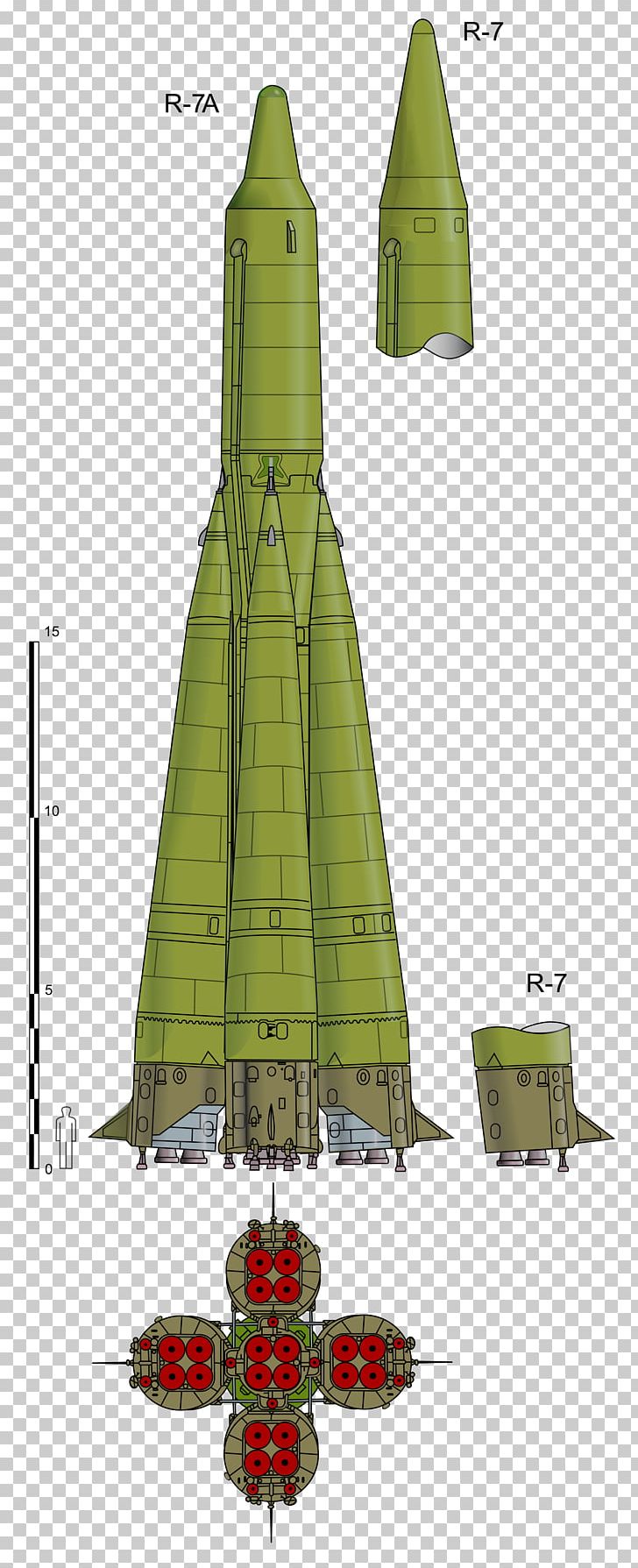 R-7 Semyorka Intercontinental Ballistic Missile Launch Vehicle PNG, Clipart, Ballistic Missile, Intercontinental Ballistic Missile, Launch Vehicle, Luna, Missile Free PNG Download