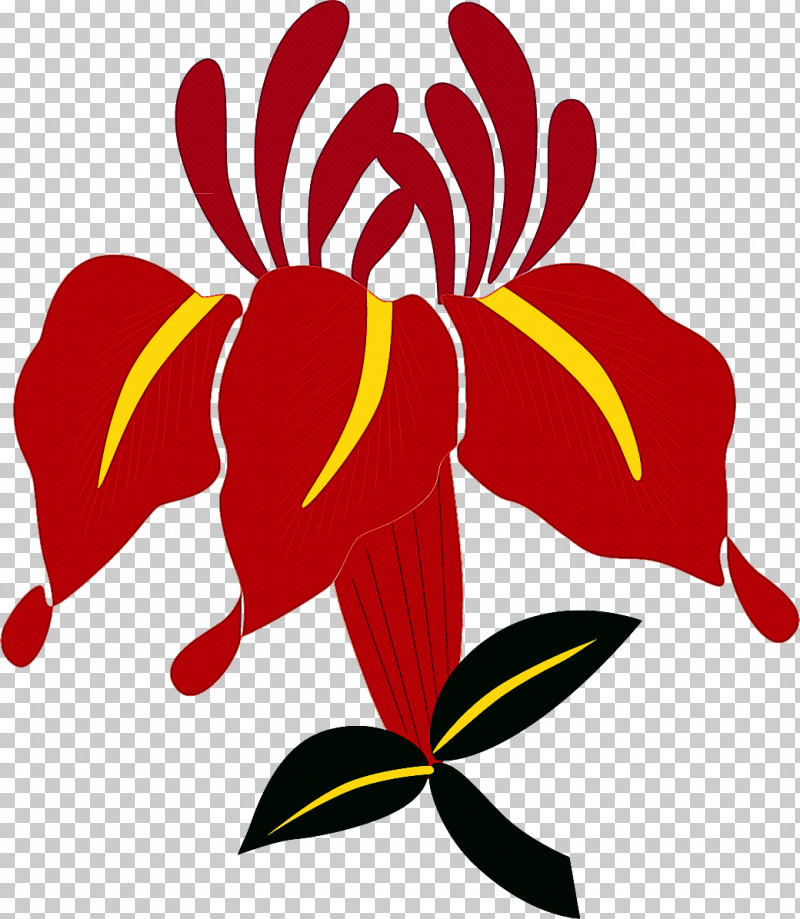 Red Flower Petal Plant Leaf PNG, Clipart, Flower, Herbaceous Plant, Leaf, Logo, Petal Free PNG Download