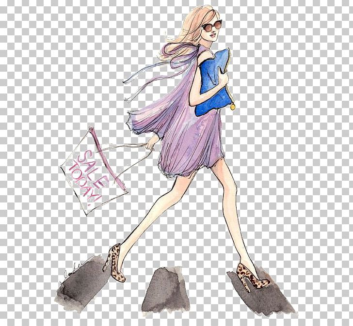 Fashion Illustration Drawing Sketchbook Illustration PNG, Clipart, Anime Girl, Art, Baby Girl, Cartoon, Fashion Free PNG Download