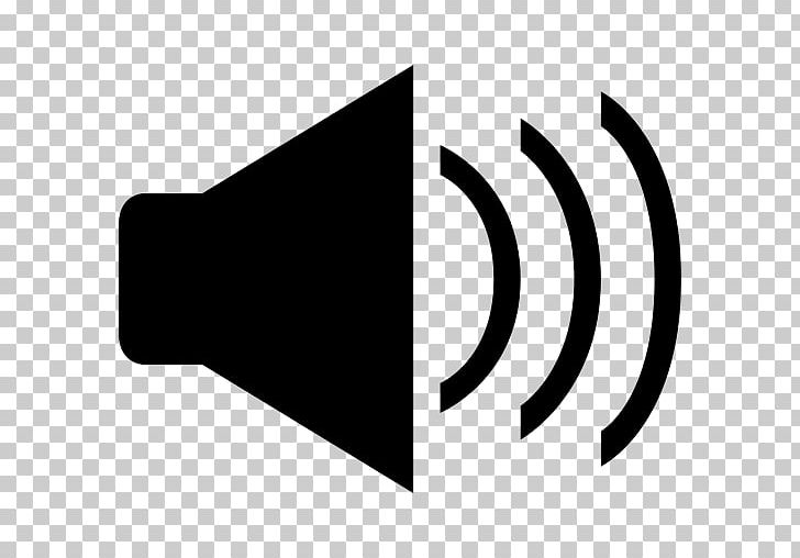 Sound Computer Icons Loudspeaker PNG, Clipart, Angle, Black, Black And White, Brand, Computer Icons Free PNG Download
