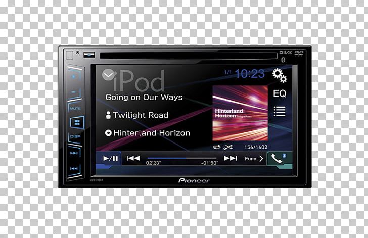 Vehicle Audio ISO 7736 Pioneer Corporation Radio Receiver Pioneer AVH-280BT PNG, Clipart, Display Device, Dvd, Dvd Player, Electronics, Iso 7736 Free PNG Download