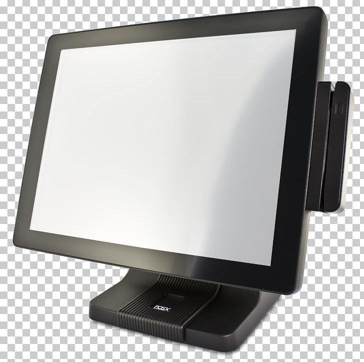 POS-X Computer Monitors Point Of Sale Magnetic Stripe Card Touchscreen PNG, Clipart, Barcode, Barcode Scanners, Card Reader, Computer, Computer Hardware Free PNG Download