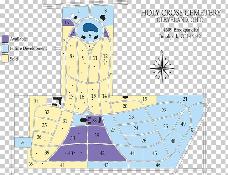 Holy Cross Cemetery Catholic Cemeteries Association Burial PNG, Clipart, Angle, Architecture, Area, Brook Park, Burial Free PNG Download