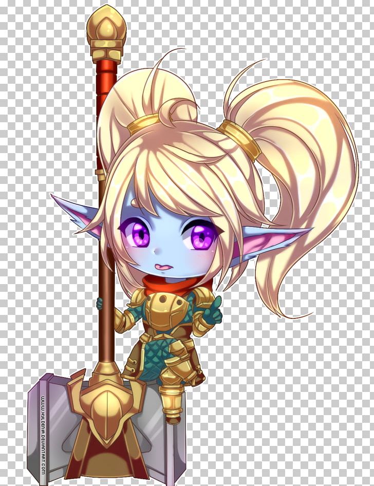 League Of Legends Chibi Video Game Poppy Anime PNG, Clipart, Anime, Art, Chibi, Deviantart, Fairy Free PNG Download