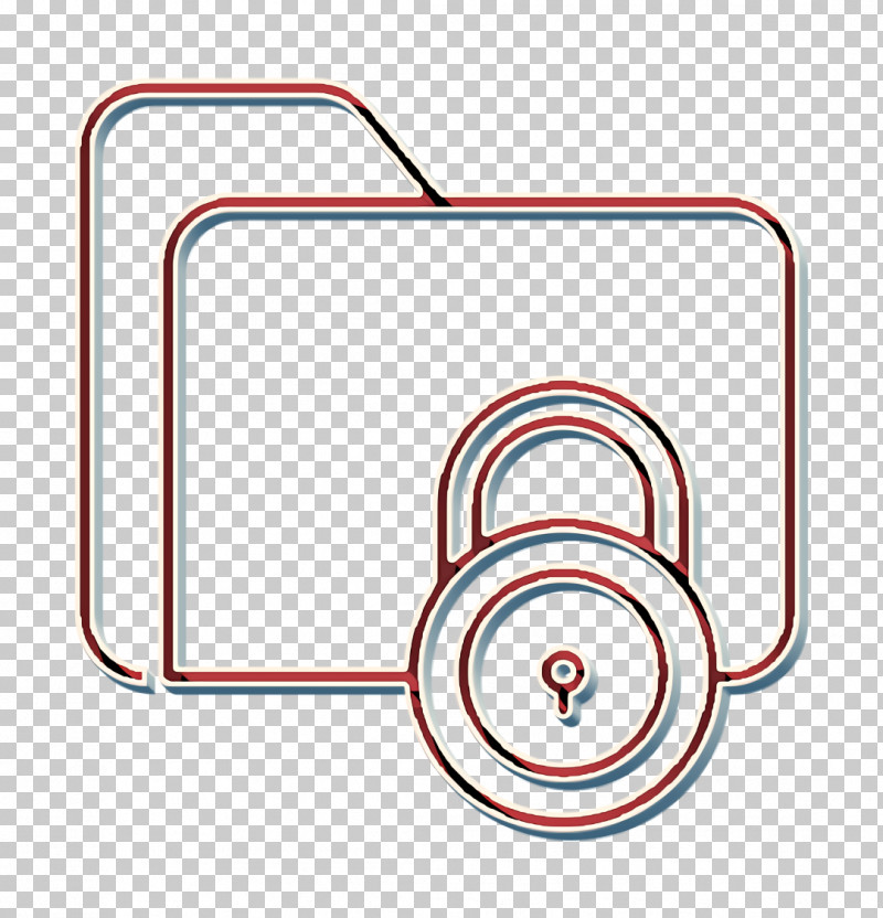 Folder Icon Lock Icon Cyber Icon PNG, Clipart, Cyber Icon, Folder Icon, Line, Lock Icon Free PNG Download
