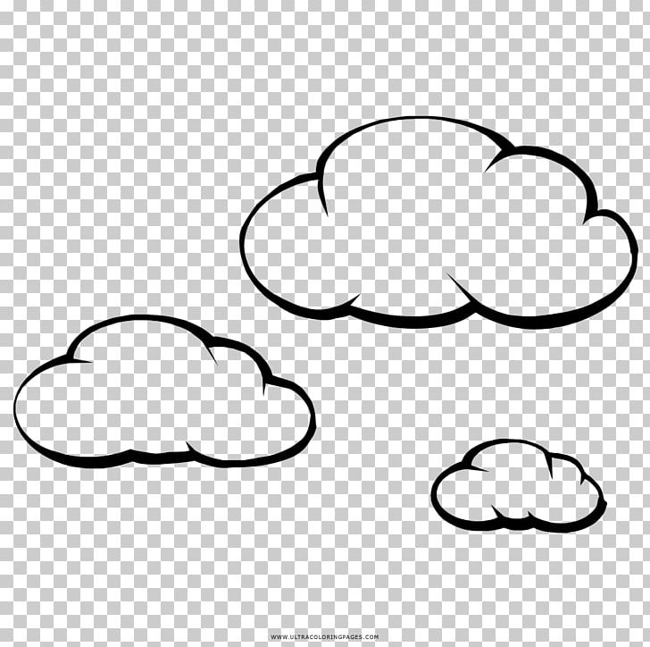 Cloud Drawing Coloring Book White PNG, Clipart, Animal, Area, Ausmalbild, Black, Black And White Free PNG Download