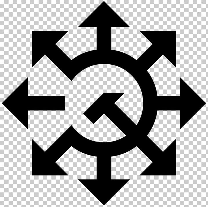 Symbol Of Chaos Warhammer 40 PNG, Clipart, Angle, Area, Black And White, Brand, Chaos Free PNG Download