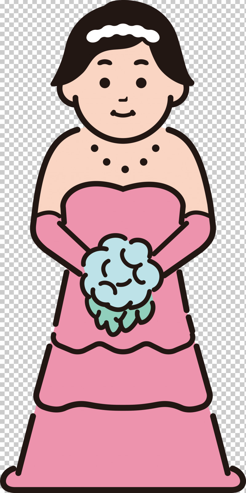 Wedding Bride PNG, Clipart, Bride, Cartoon, Character, Clothing, Happiness Free PNG Download