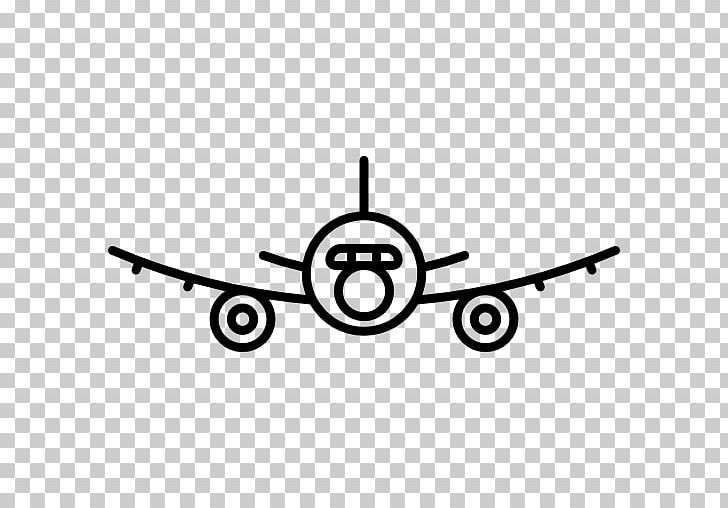 Airplane Flight Computer Icons Airport PNG, Clipart, Airplane, Airplane Front, Airport, Angle, Black And White Free PNG Download