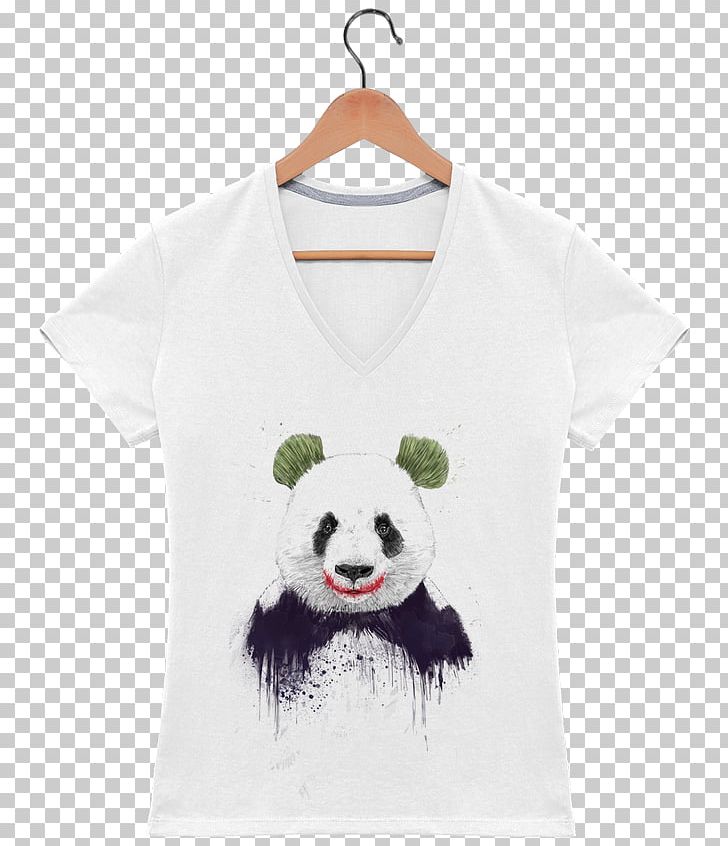 Giant Panda Joker T-shirt Batman PNG, Clipart, Art, Batman, Clothing, Desiigner, Drawing Free PNG Download