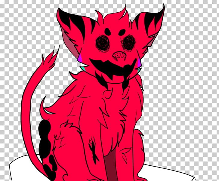 Whiskers Cat Dog Demon PNG, Clipart, Animals, Artwork, Canidae, Carnivoran, Cartoon Free PNG Download