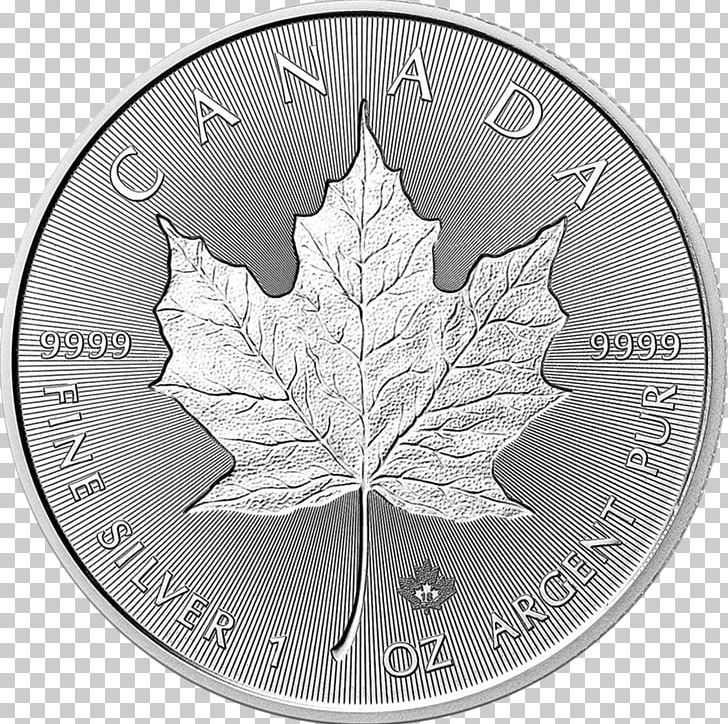 Canadian Silver Maple Leaf Canadian Gold Maple Leaf Canadian Maple Leaf Bullion Coin PNG, Clipart, Black And White, Bullion, Bullion Coin, Canadian Gold Maple Leaf, Canadian Maple Leaf Free PNG Download