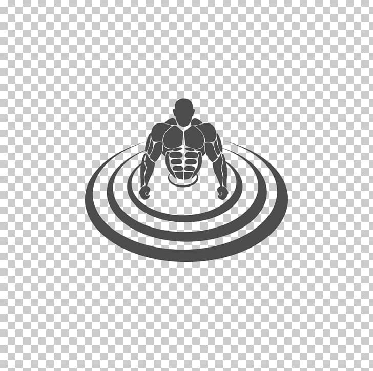 Logo Physical Fitness PNG, Clipart, Art, Black And White, Brand, Circle, Computer Icons Free PNG Download