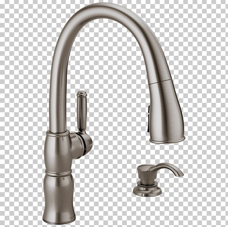 Tap Lowe's Stainless Steel Kitchen Moen PNG, Clipart, Bathtub Accessory, Bathtub Spout, Cabinetry, Faucet, Hardware Free PNG Download
