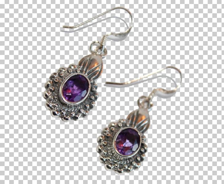 Earring Jewellery Gemstone Silver Amethyst PNG, Clipart, Amethyst, Body Jewellery, Body Jewelry, Clothing Accessories, Earring Free PNG Download