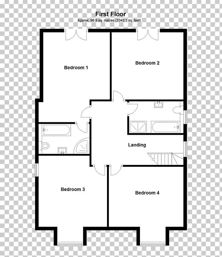 Paper Floor Plan White PNG, Clipart, Angle, Area, Art, Black And White, Diagram Free PNG Download