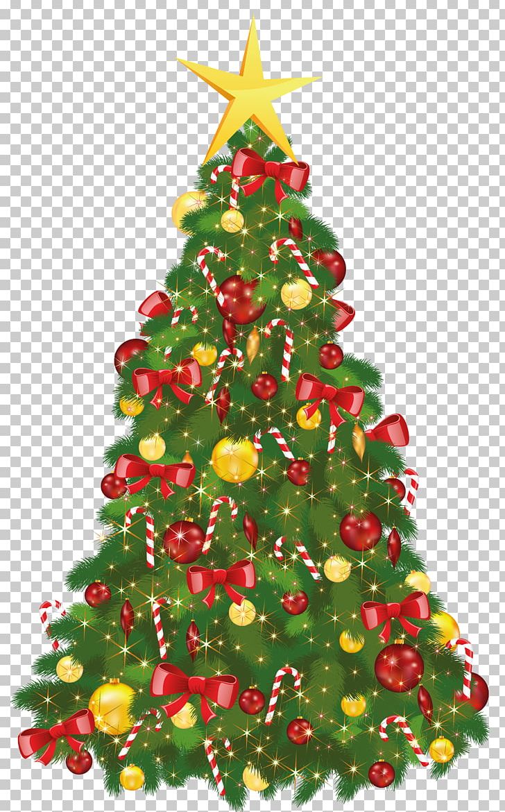 Christmas Tree Christmas Day Santa Claus PNG, Clipart, Christmas, Christmas Clipart, Christmas Day, Christmas Decoration, Christmas Lights Free PNG Download