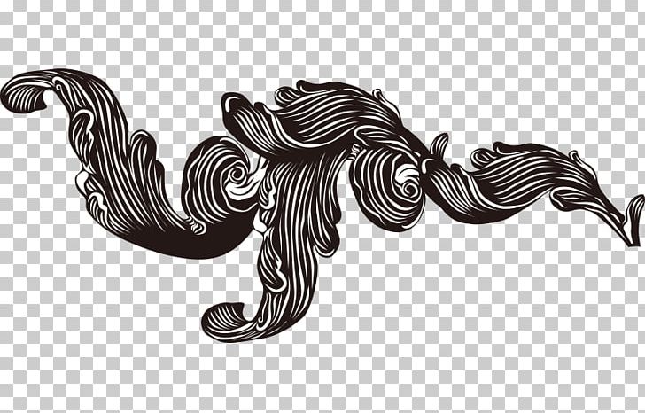 Black And White PNG, Clipart, Black Hair, Continental, Decorative Arts, Encapsulated Postscript, European Vector Free PNG Download