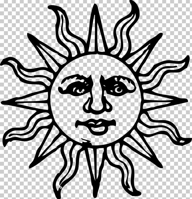 Face Smiley Sun PNG, Clipart, Art, Artwork, Black, Black And White, Copyright Free PNG Download