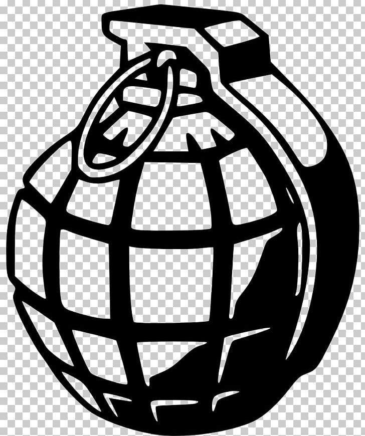 Grenade Weapon Drawing PNG, Clipart, Artwork, Ball, Black And White, Bomb, Circle Free PNG Download