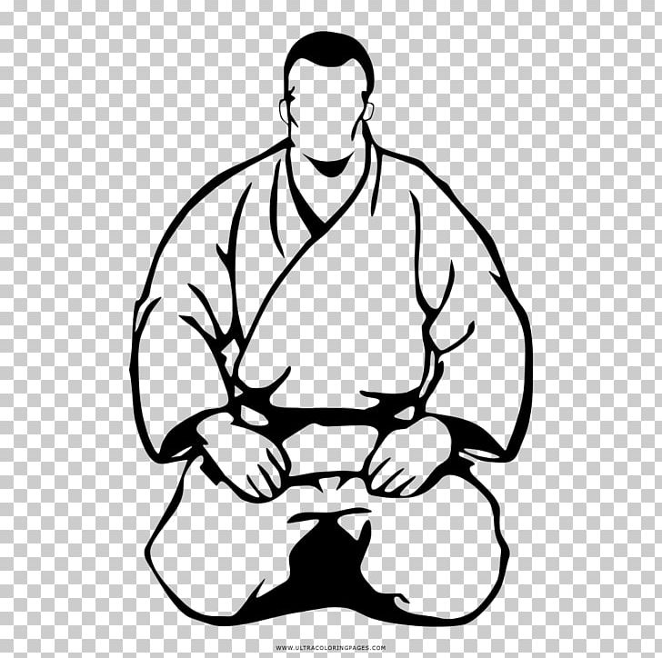 Drawing Coloring Book Judo Line Art PNG, Clipart, Arm, Art, Artwork, Black, Black And White Free PNG Download