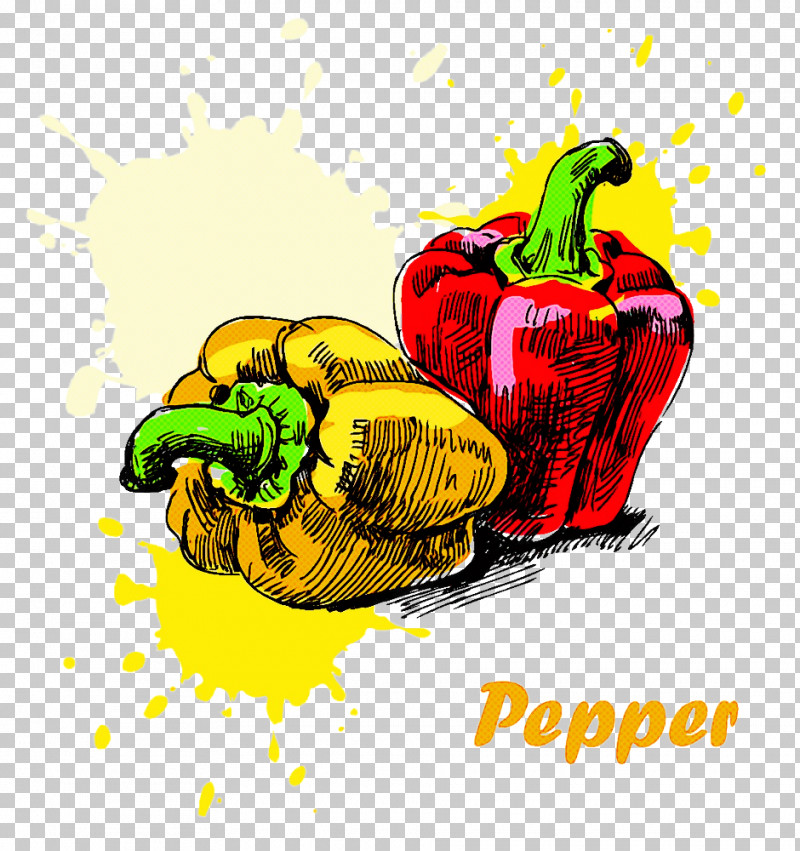 Bell Pepper Natural Foods Capsicum Vegetable Yellow PNG, Clipart, Bell Pepper, Capsicum, Chili Pepper, Food, Natural Foods Free PNG Download