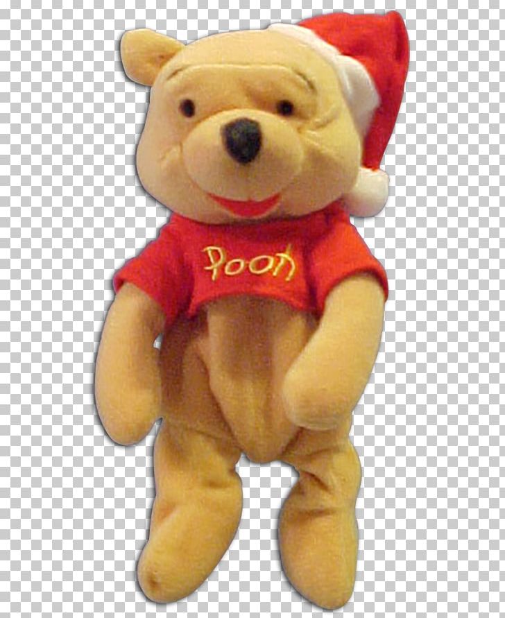 christmas winnie the pooh stuffed animal