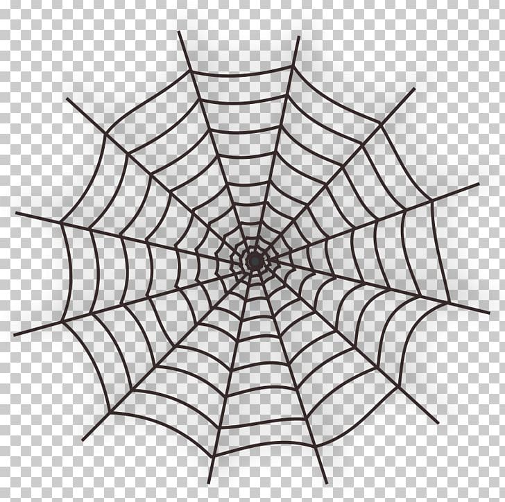 Spider Web PNG, Clipart, Angle, Area, Autocad Dxf, Black And White, Circle Free PNG Download