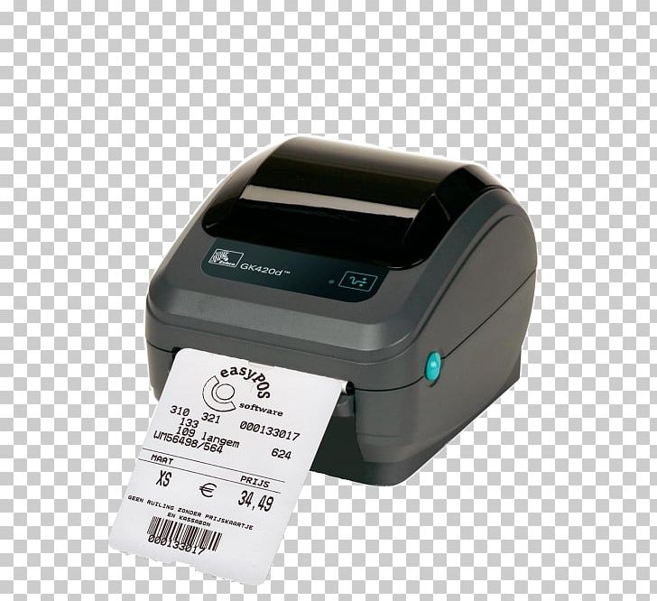 Label Printer Barcode Printer Zebra Technologies PNG, Clipart, Barcode, Barcode Printer, Dots Per Inch, Duplex Printing, Electronic Device Free PNG Download