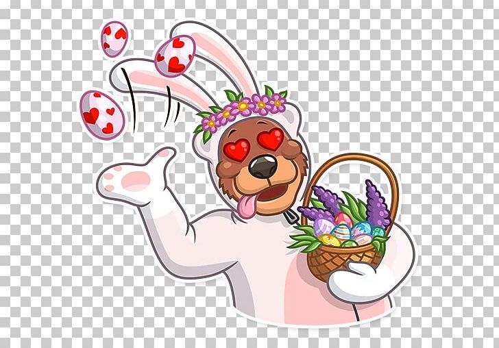 Easter Bear? Sticker Telegram PNG, Clipart, Bear, Birthday, Costume, Easter, Fictional Character Free PNG Download