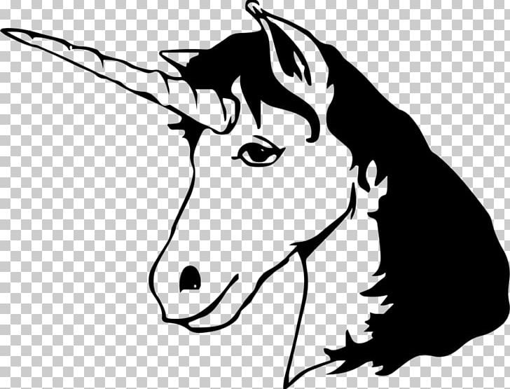 Unicorn Horse Head Mask PNG, Clipart, Black, Black And White, Fictional Character, Head, Horse Free PNG Download
