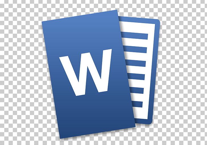 Microsoft Word Portable Network Graphics Transparency Word Processor PNG, Clipart, Blue, Brand, Computer, Computer Icons, Document Free PNG Download