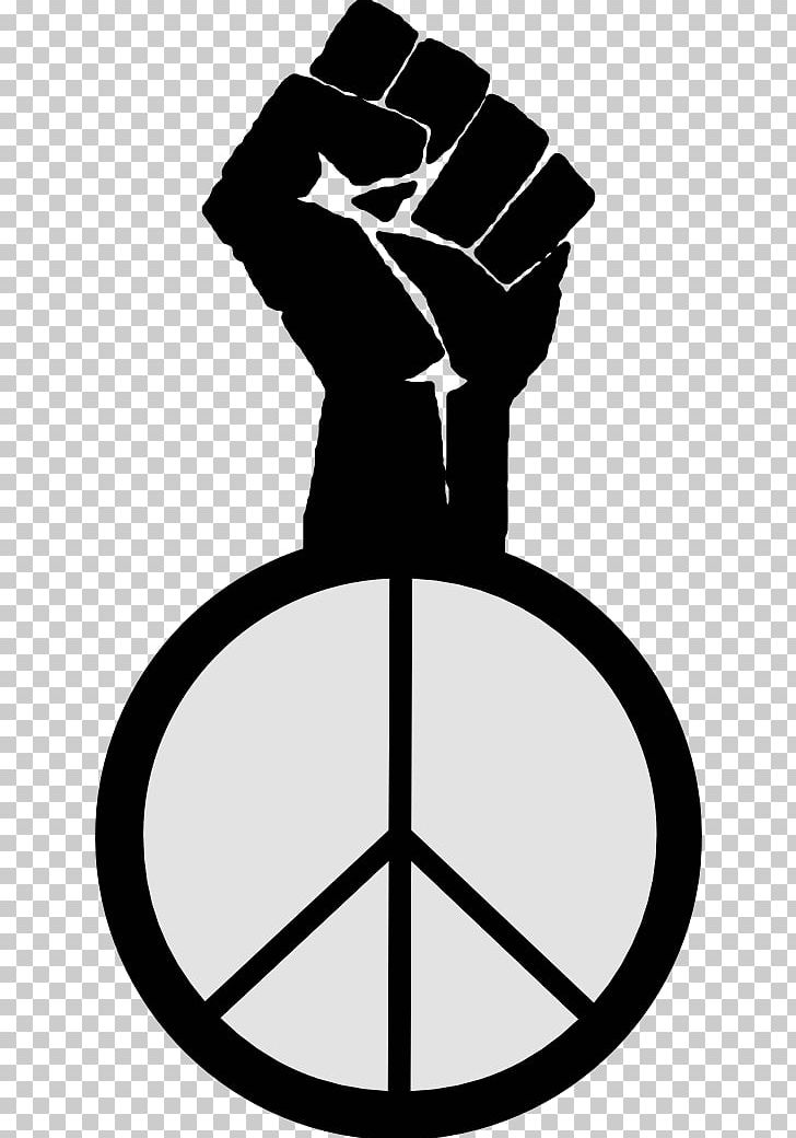 Peace Symbols Raised Fist PNG, Clipart, Art, Artwork, Black And White, Female Symbole, Fight The Power Free PNG Download