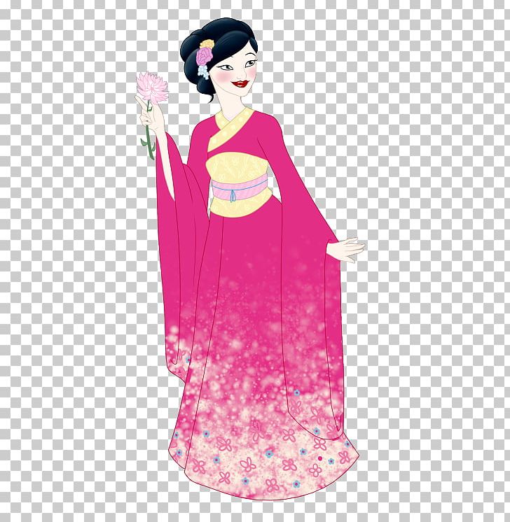 Geisha Illustration Costume Fashion Design PNG, Clipart,  Free PNG Download