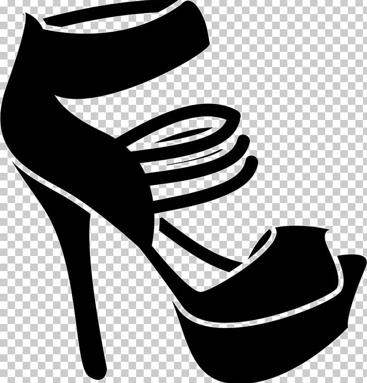 High-heeled Shoe Platform Shoe Stiletto Heel PNG, Clipart, Absatz, Black, Black And White, Computer Icons, Encapsulated Postscript Free PNG Download