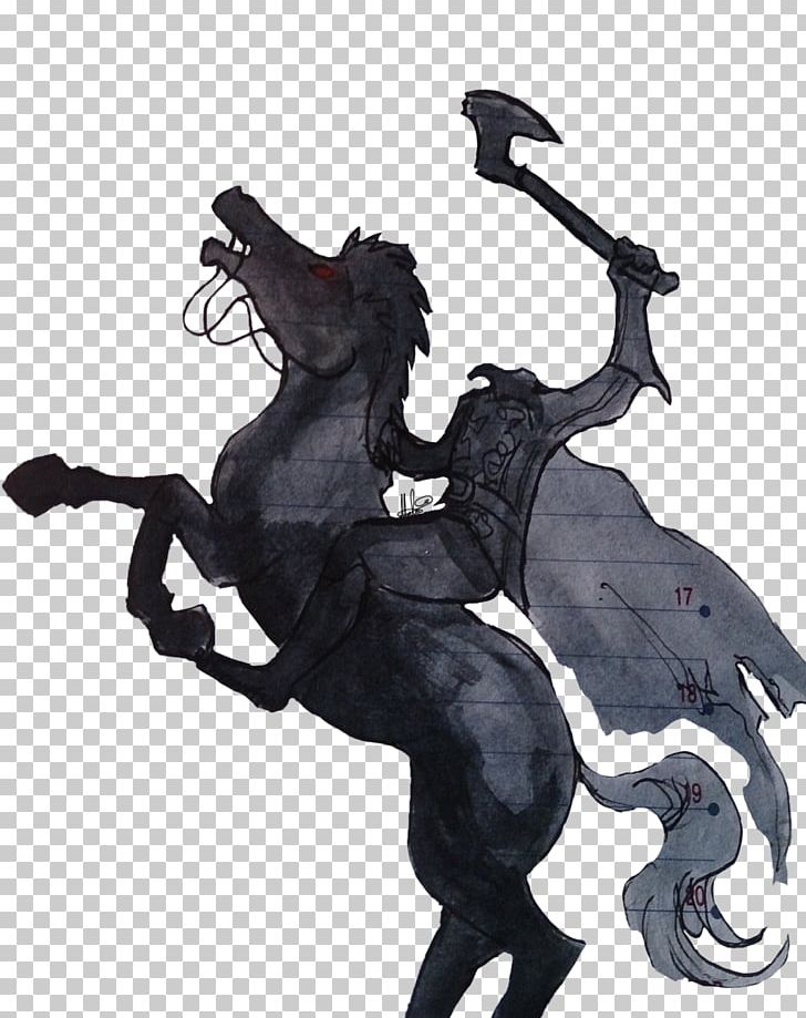 The Legend Of Sleepy Hollow Headless Horseman PNG, Clipart, Art, Black And White, Drawing, Fan Art, Fictional Character Free PNG Download