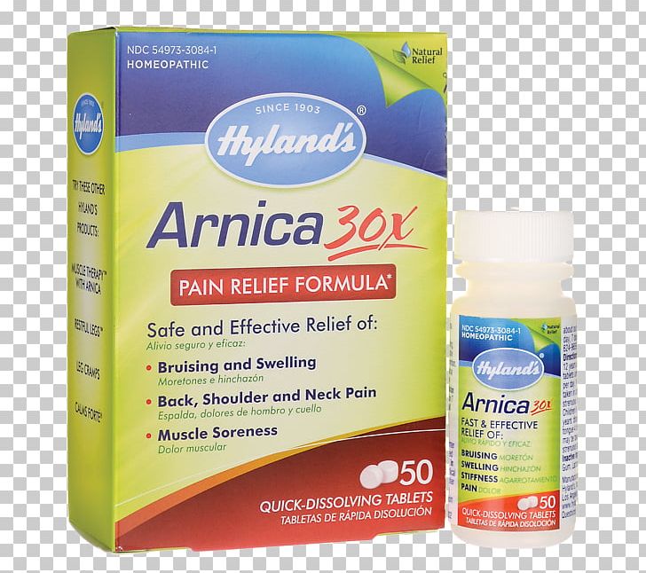 Mountain Arnica Tablet Hyland's Homeopathy Bruise PNG, Clipart,  Free PNG Download